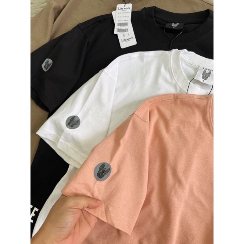 Áo thun Life. work unisex nam nữ