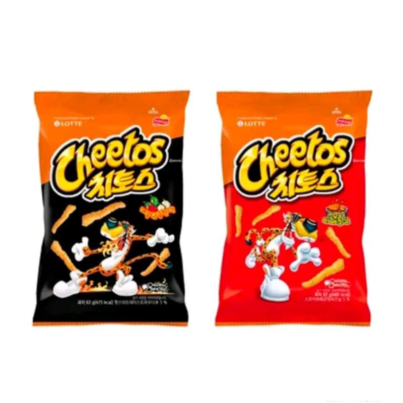 Bánh snack Lotte Cheetos nhập khẩu hàn quốc gói 82g