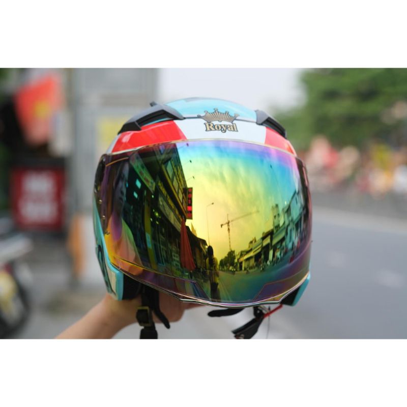 Kính gắn nón bảo hiểm Royal M268/ XH01, kính bảo hiểm thay thế, kính dự phòng dành cho mũ Royal M268/XH01