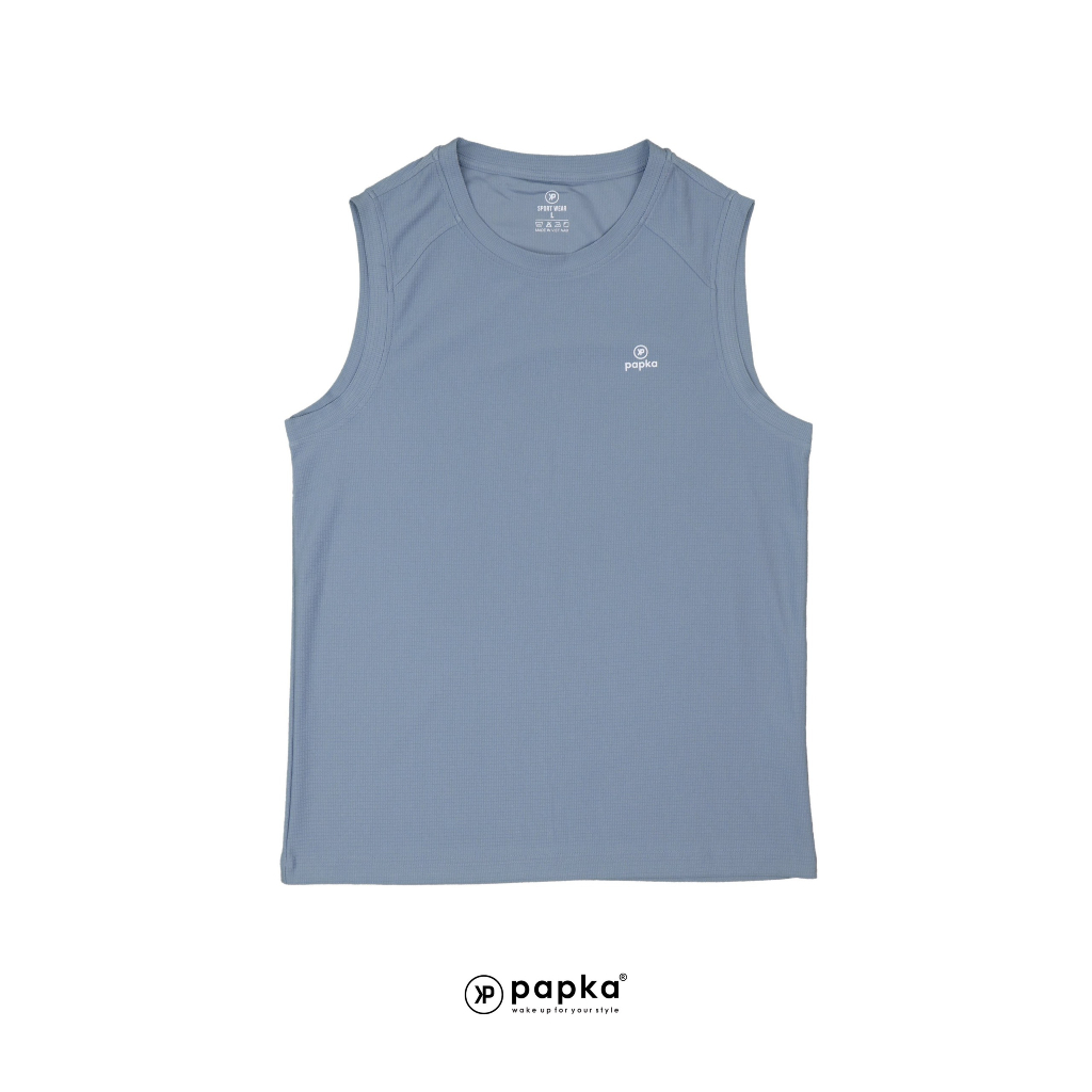 Áo thun nam sát nách thể thao Papka