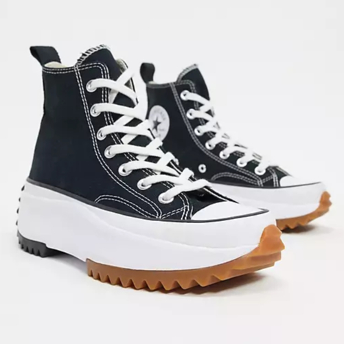 Giày Sneaker converse run star hike black ( full box)