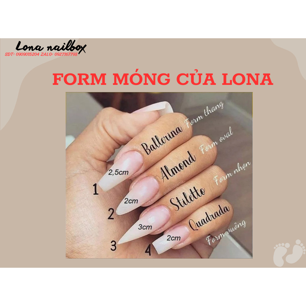 Nailbox móng úp đen trắng flash tráng gương đơn giản có ship hỏa tốc tphcm