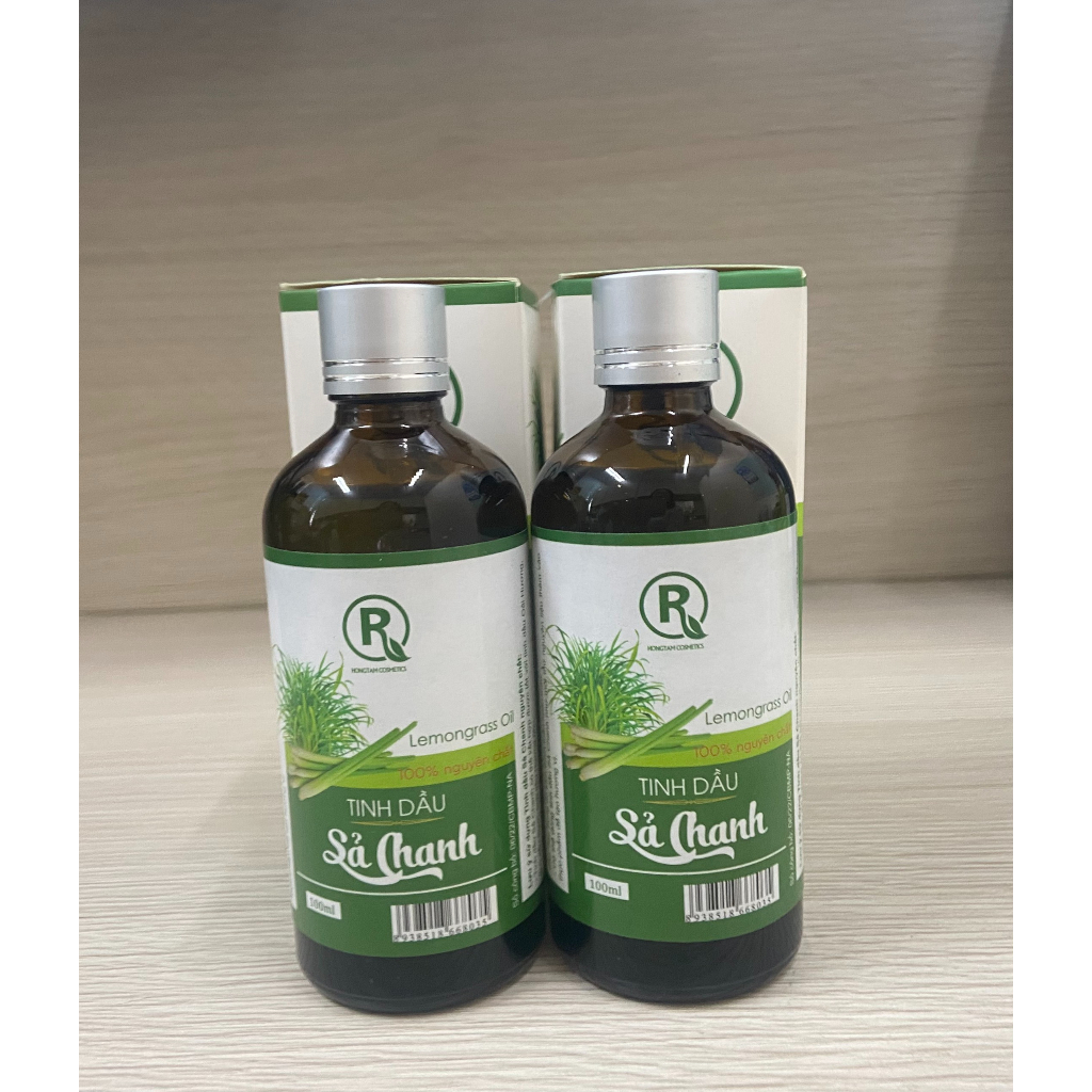 Tinh dầu Sả chanh nguyên chất dùng đuổi muỗi I xông phòng I thơm phòng (100ml)