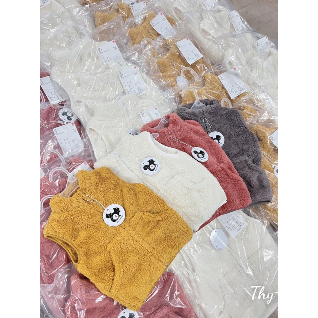 🌸 FREESHIP 25k🌸ÁO GILE LÔNG CỪU NEW 23 CHO BÉ