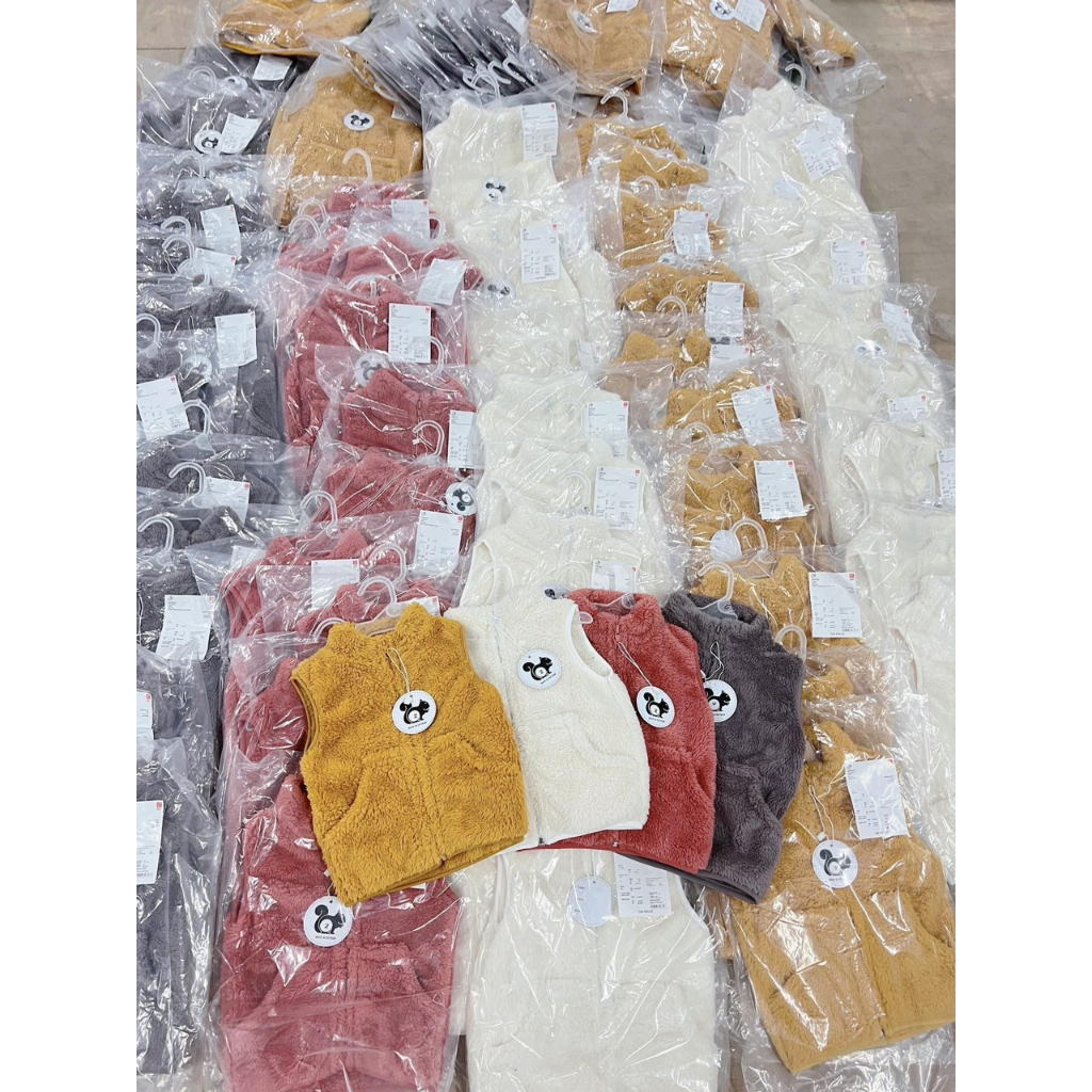 🌸 FREESHIP 25k🌸ÁO GILE LÔNG CỪU NEW 23 CHO BÉ