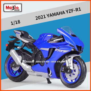 Xe Mô Hình Moto Yamaha YZF - R1 Tỉ Lệ 1:18 – Maisto - 8888