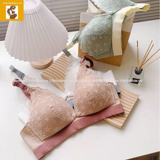 Áo Ngực Bà Bầu ,bra áo lót su đúc phối ren cho con bú và sau sinh không gọng nâng đỡ chống chảy sệ cho mẹ bầu mới 2022