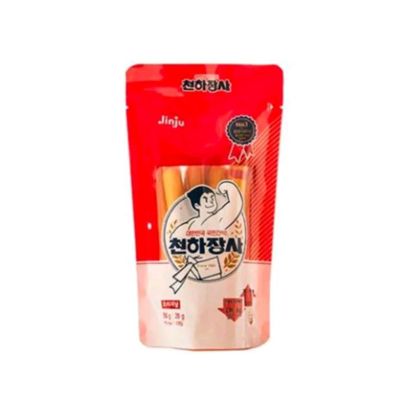 Xúc xích Jinju nhập khẩu hàn quốc túi 84g và 280g