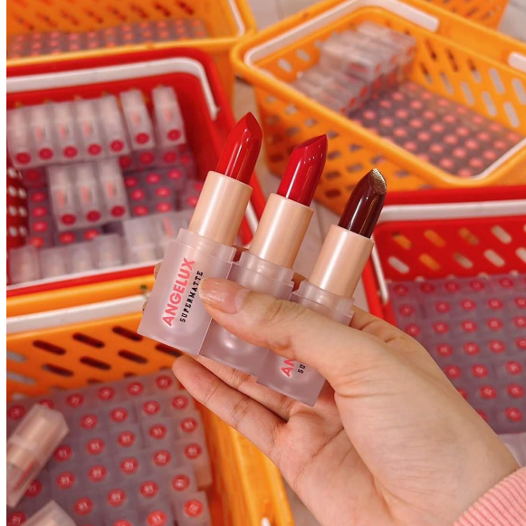 Son THỎI SÁP ANGELUX chất nhung mịn lâu trôi