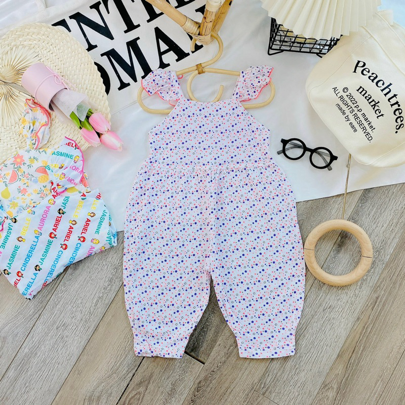 Bộ jum liền quần cho bé gái 8-25kg