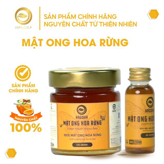Mật ong hoa rừng nguyên chất núi ngọc linh Hagoka 125gr