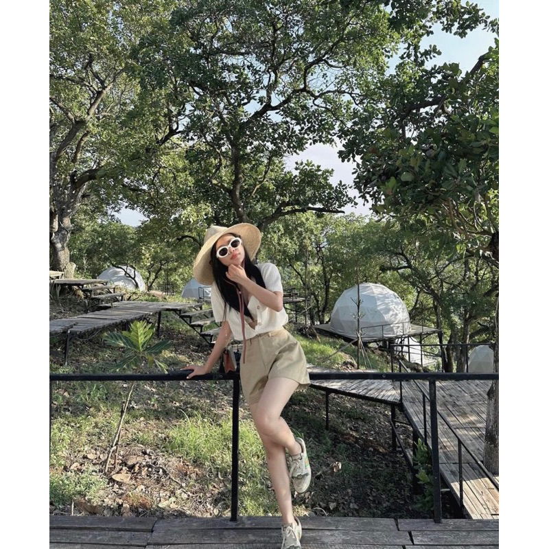 SET 3 MÓN KHOÁC TRẮNG KÈM CROP 2 DÂY TRẮNG