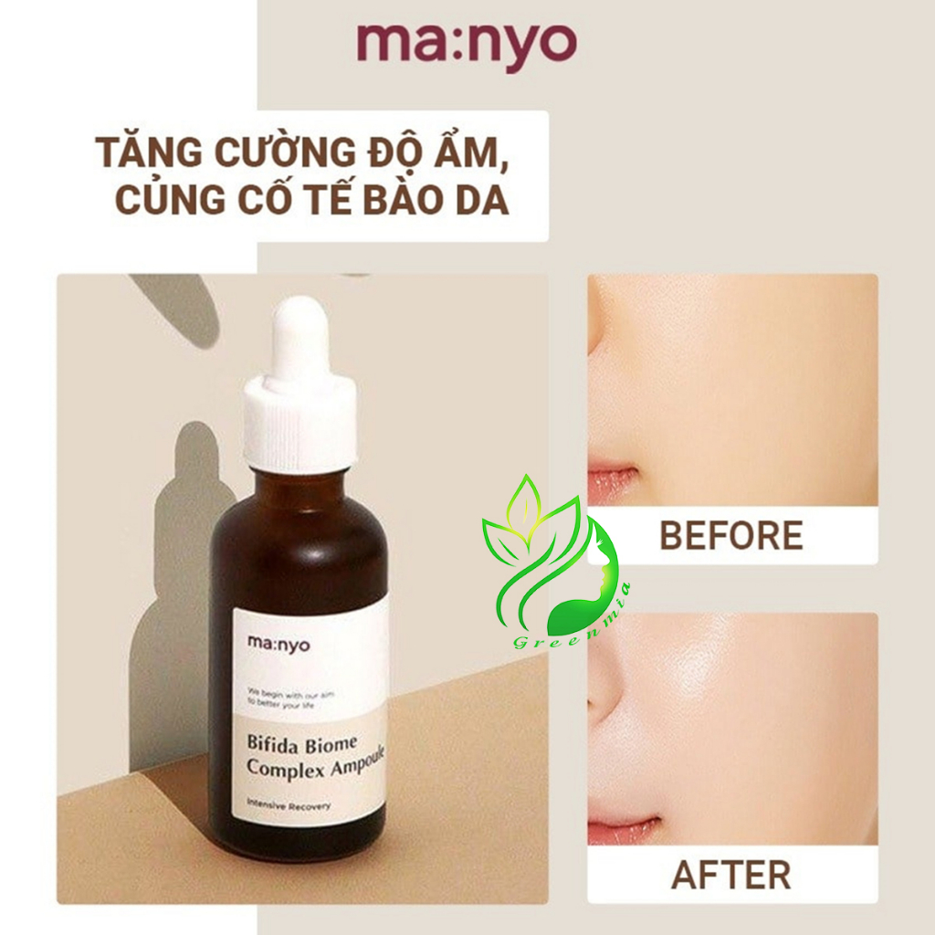 Serum Phục Hồi Da Chống Lão Hóa Manyo Ma:nyo Bifida Biome Complex Ampoule 50ml