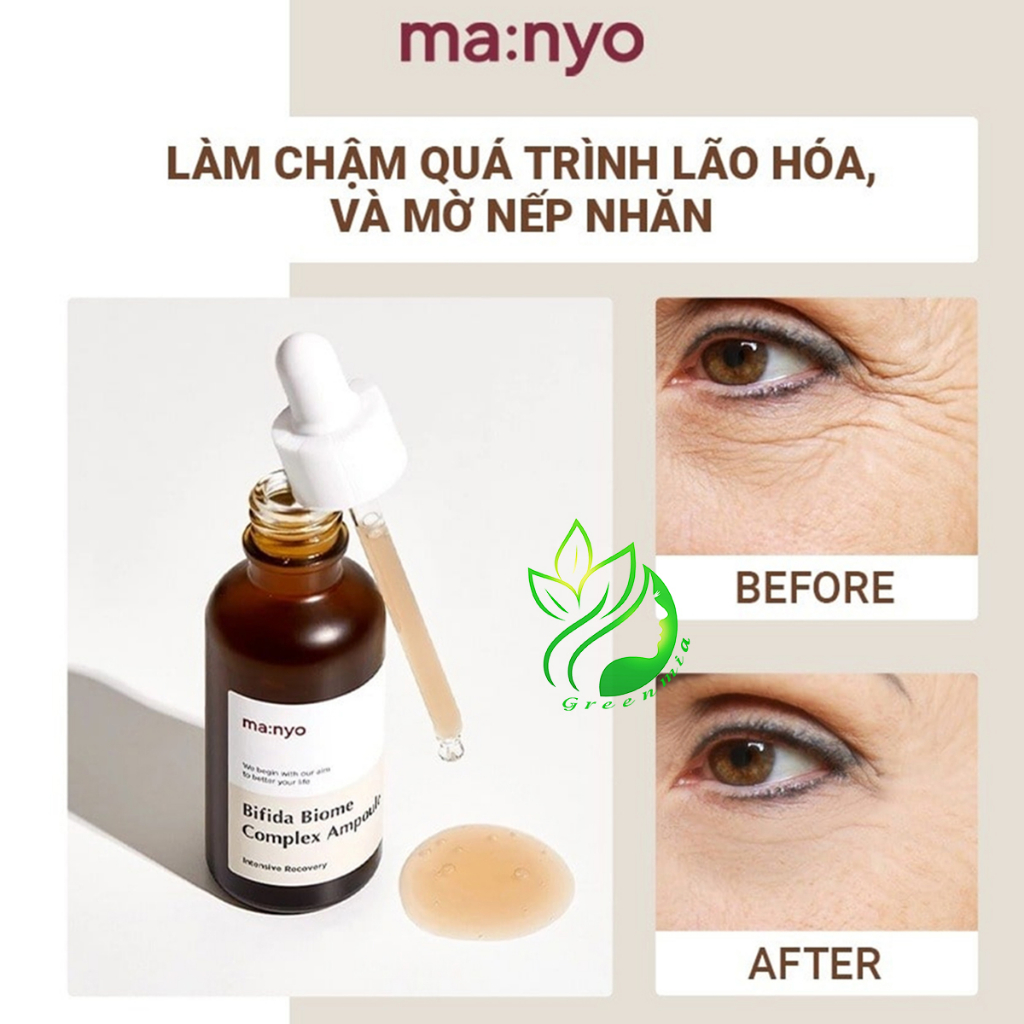 Serum Phục Hồi Da Chống Lão Hóa Manyo Ma:nyo Bifida Biome Complex Ampoule 50ml