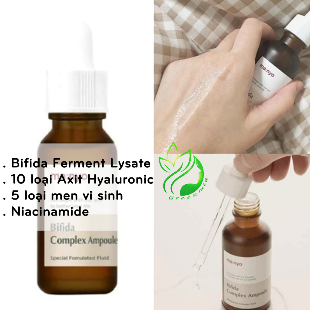 Serum Phục Hồi Da Chống Lão Hóa Manyo Ma:nyo Bifida Biome Complex Ampoule 50ml