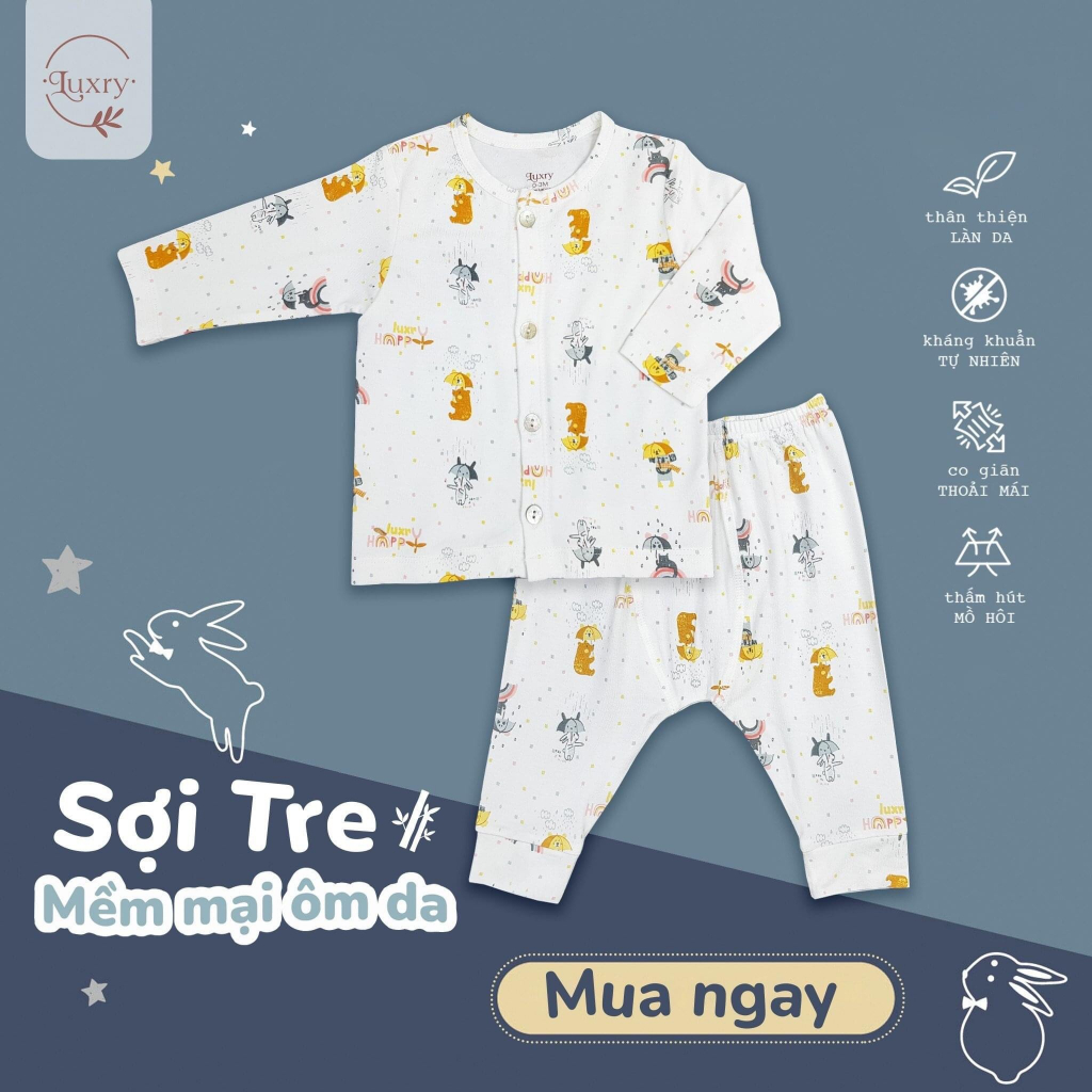 BST Dài Cài Thẳng Hoạ Tiết Luxry