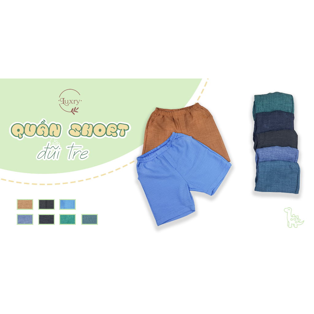BST Quần Short Đũi Tre Luxry