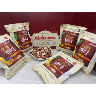 Kẹo sâm - kẹo hồng sâm không đường hàn quốc gói 500gr