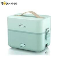 Hộp Cơm Cắm Điện Bear 2 Tầng 3 Ngăn Hâm Nóng Cực Nhanh Inox 304 An Toàn Giữ Nhiệt Chống Trào 1,2L SB-HC12L
