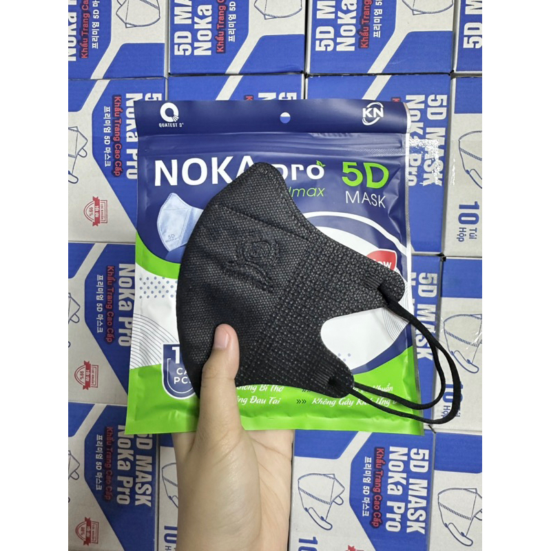 Khẩu Trang 5D Giấy Kháng Khuẩn NoKa