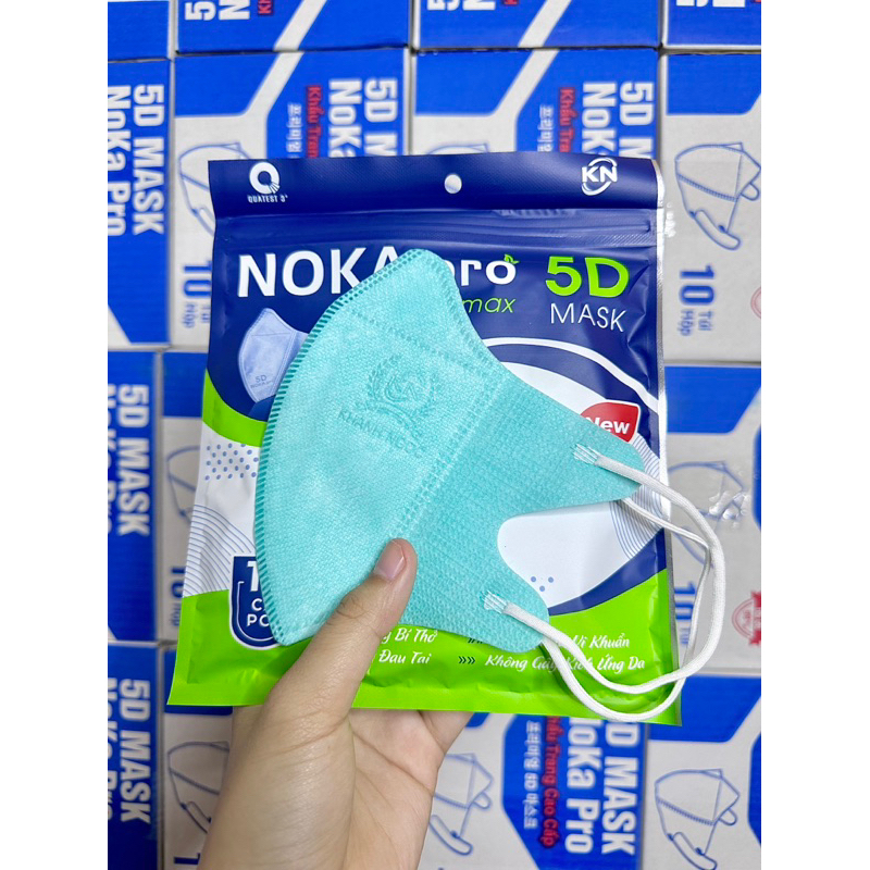 Khẩu Trang 5D Giấy Kháng Khuẩn NoKa