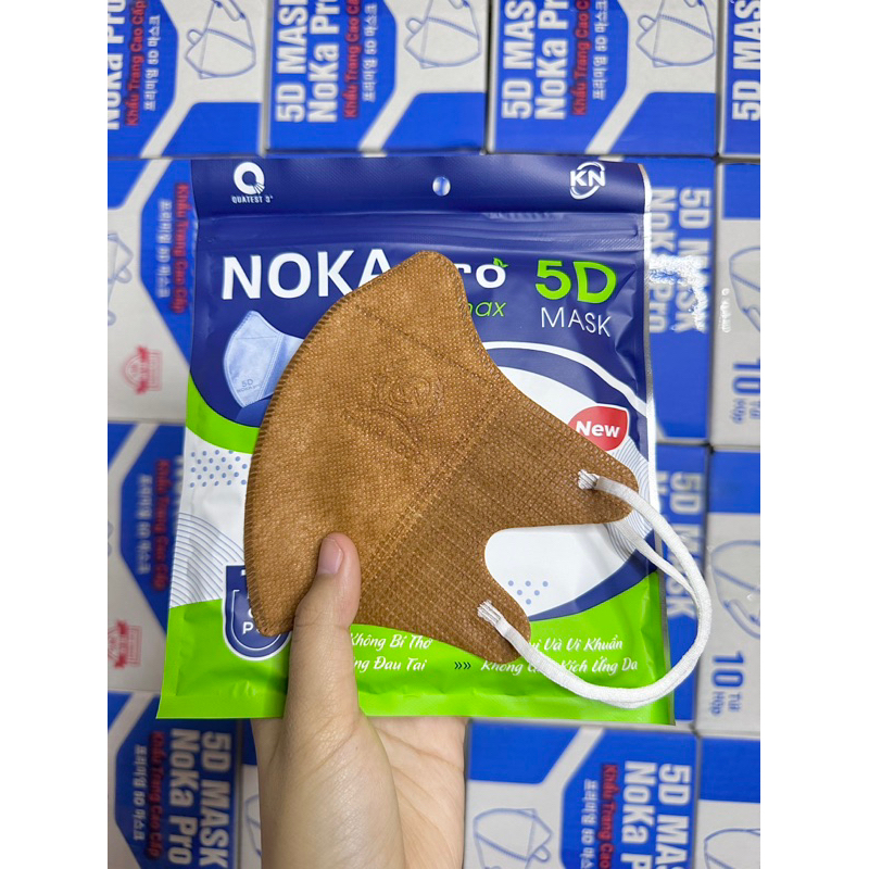 Khẩu Trang 5D Giấy Kháng Khuẩn NoKa