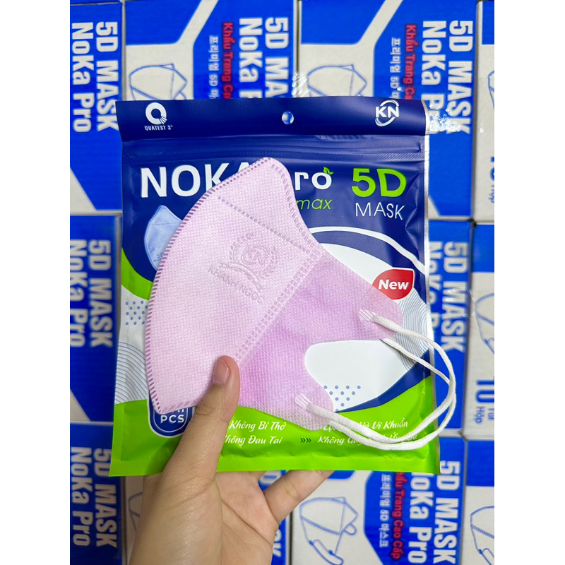 Khẩu Trang 5D Giấy Kháng Khuẩn NoKa