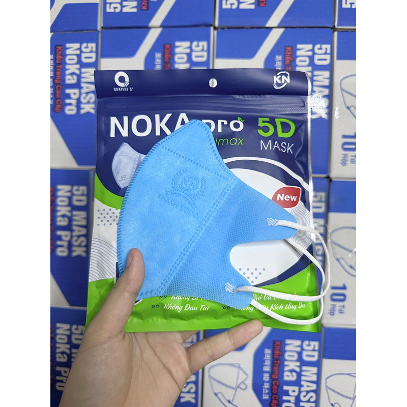 Khẩu Trang 5D Giấy Kháng Khuẩn NoKa