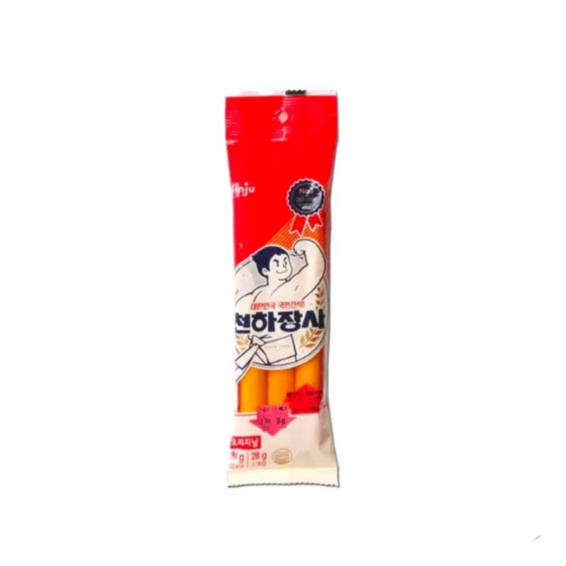 Xúc xích Jinju nhập khẩu hàn quốc túi 84g và 280g