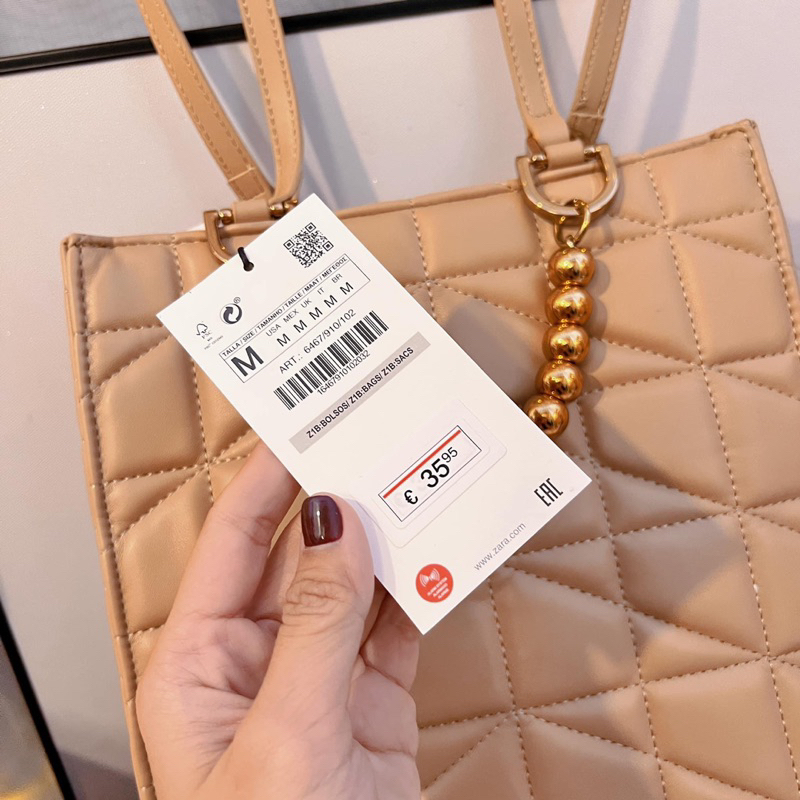 Túi Tote Zara authentic sale