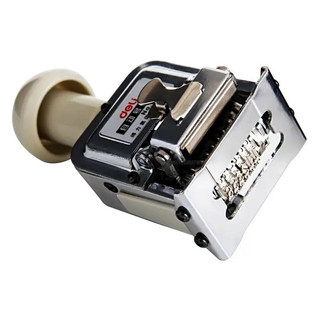 Máy dập số, nhảy số tự động Deli 6 số