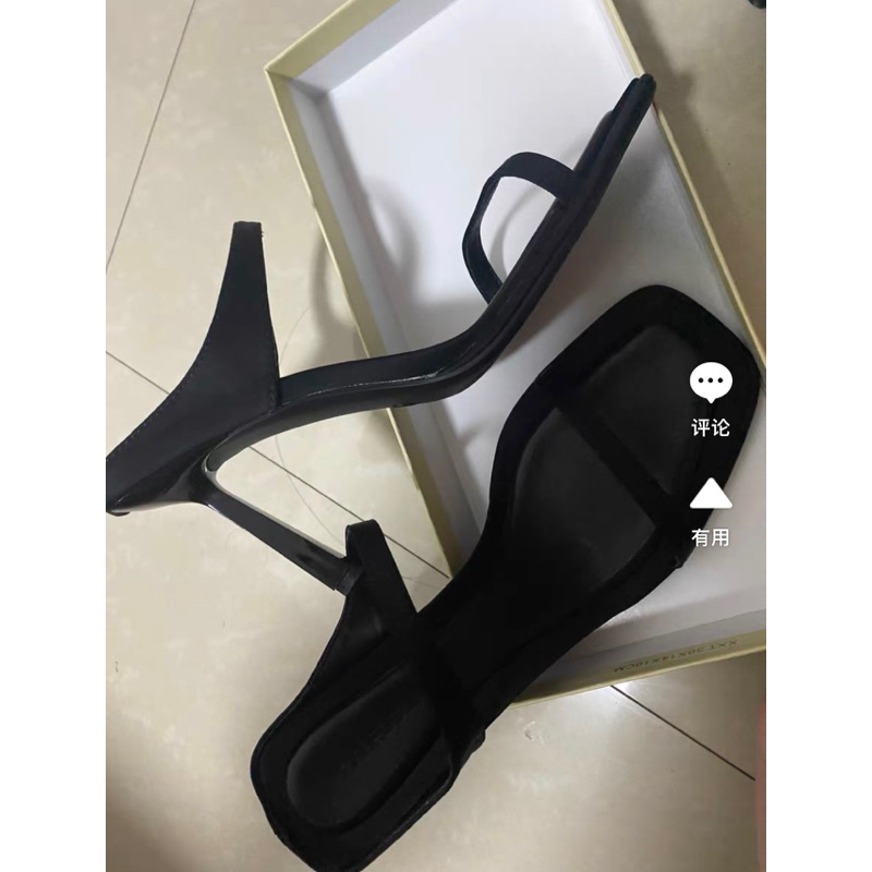 Giày Sandals Cao Gót 8cm, thiết kế quai độc đáo