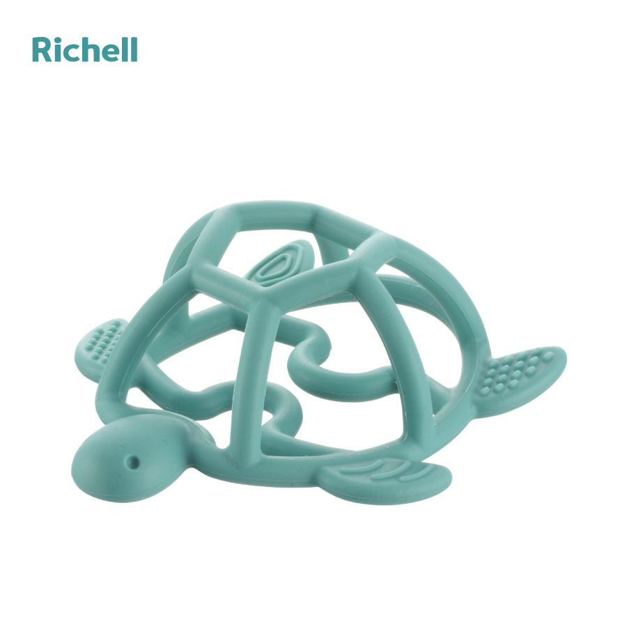 Gặm nướu đồ chơi silicone Richell thiết kế 3D