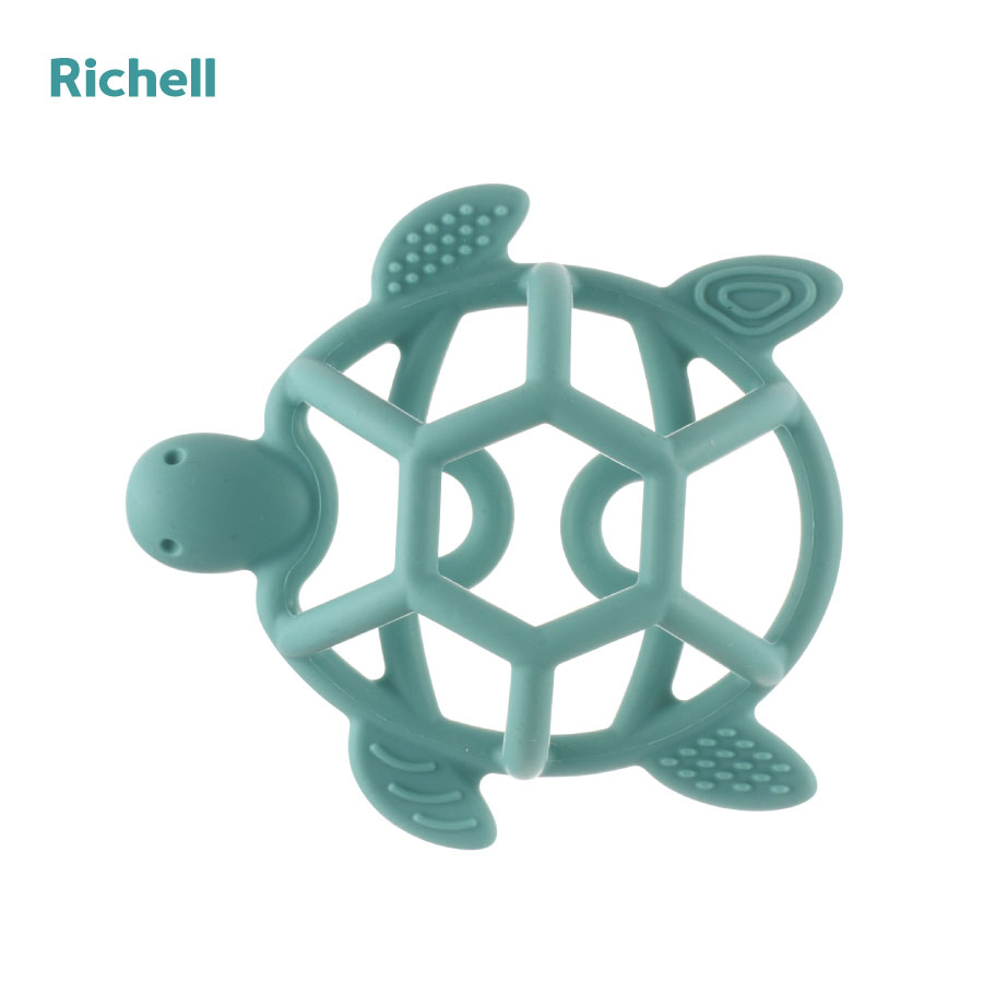 Gặm nướu đồ chơi silicone Richell thiết kế 3D