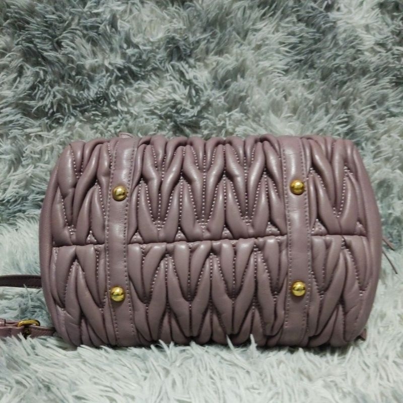 Túi si H75 tuyển Nhật hiệu MI*MI* da bò thật size 24cmx22cmx18cm