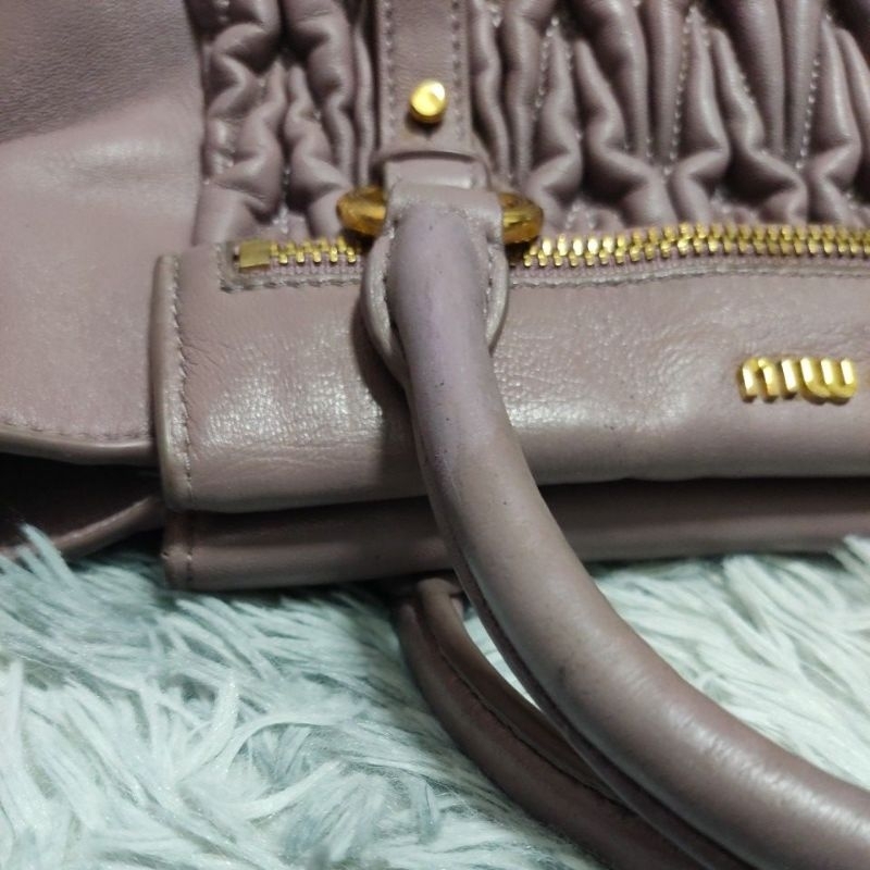 Túi si H75 tuyển Nhật hiệu MI*MI* da bò thật size 24cmx22cmx18cm