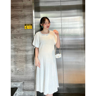 MUMMUM/ Đầm suông tay phồng trẻ trung