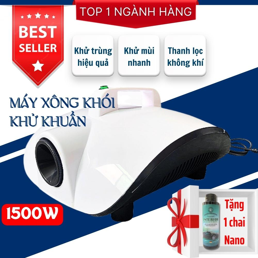 Máy Phun Xịt Tinh Dầu Xông Khói Nano Bạc 1500W Khử Mùi Khử Khuẩn Xe Ô Tô, Phòng Ngủ, Nhà Bếp, Nhà Vệ Sinh, Diệt Vi Khuẩn