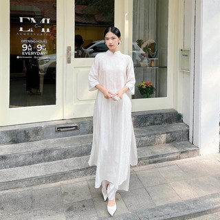 Set áo dài tơ đũi