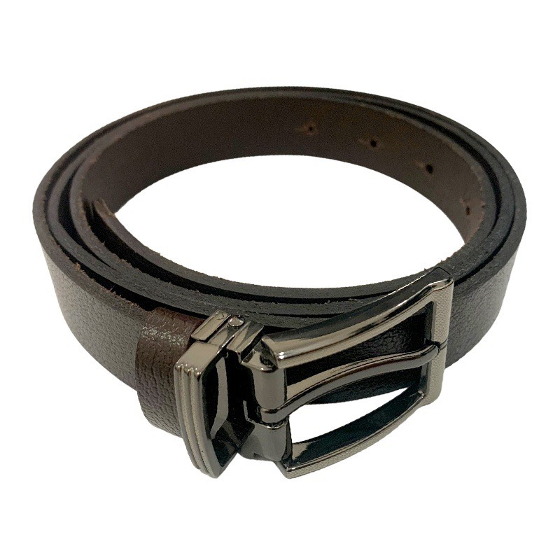 Thắt Lưng Nữ Da Bò Khóa Cài Kim Phong Cách Thời Trang Cao Cấp Cho Phái Nữ Màu Nâu