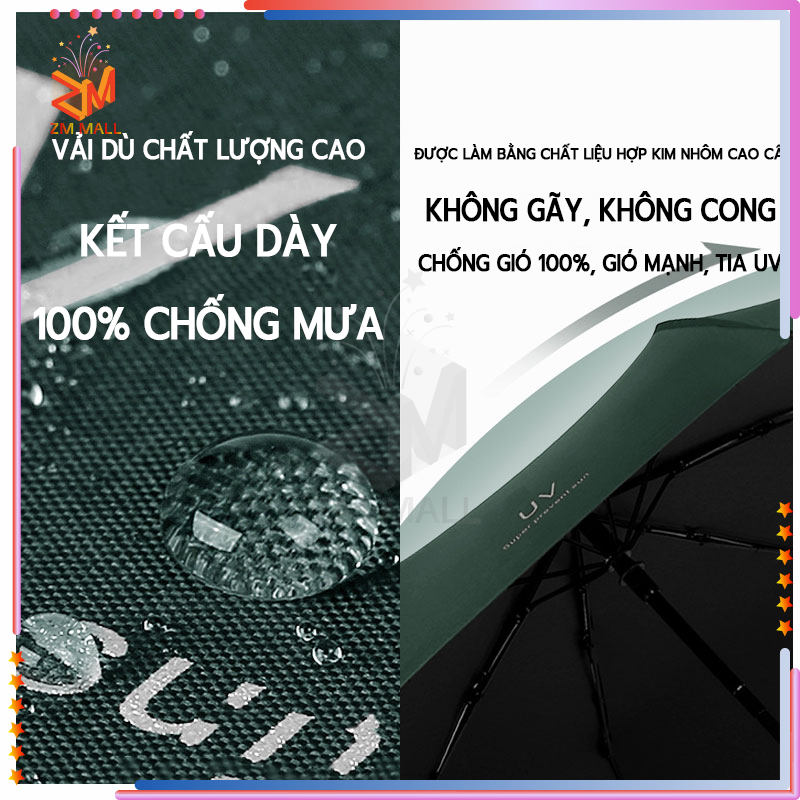 Dù Che Mưa Ngăn Nắng Ngăn Tia UV,ô che nắng,dù gấp gọn hình UV,che mưa ô dù có lớp chống tia UV bảo vệ da