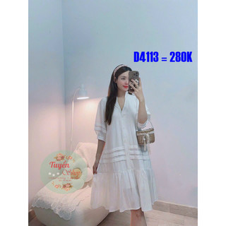 Đầm suông đuôi cá tay lỡ