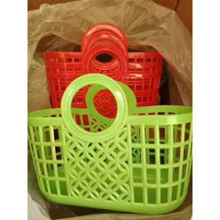 [1 cái] Giỏ đi chợ đồ chơi màu ngẫu nhiên_ kích thước 16.5cm x 22cm x 10.5cm- Đồ chơi cân kí cho bé