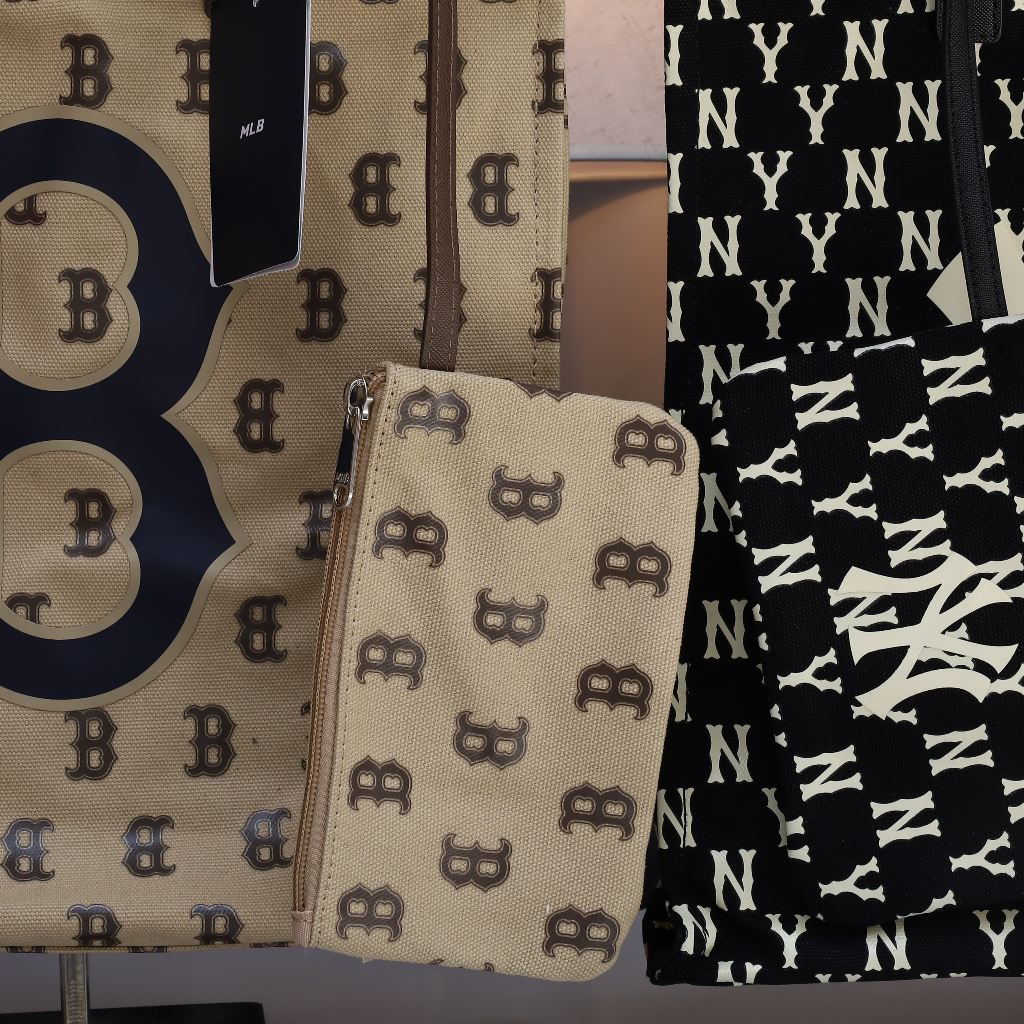 Túi tote mlb kèm ví nhỏ size 35*8*39cm đủ màu