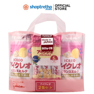 COMBO 2 lon sữa Icreo số 0 800g & 1 gói 5 thanh 12.7g