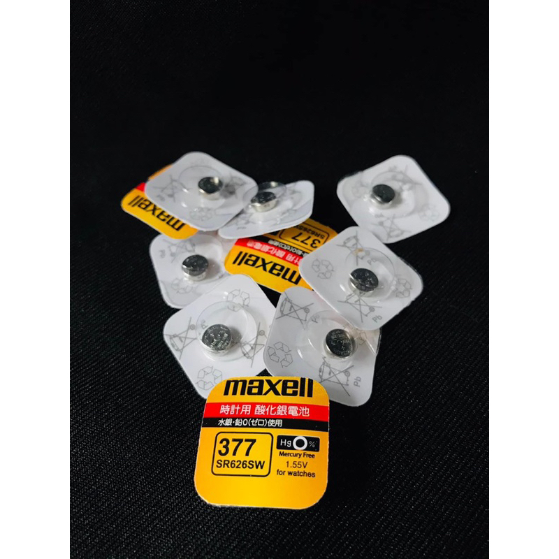 Hộp 10 viên pin đồng hồ đeo tay Maxell SR626SW/377/ 621-626- Hàng Chính Hãng Nhật Bản