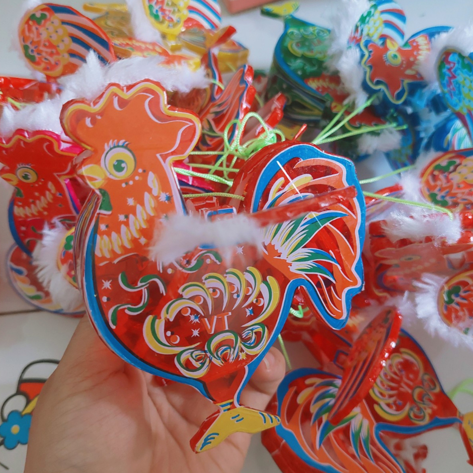 Lồng Đèn Trung Thu Mini Đèn Lồng Trung Thu Giấy Kiếng Trang Trí Dễ Thương, Được Chọn Mẫu Bingsu Toys