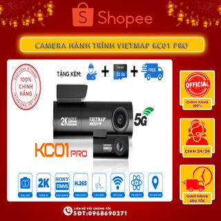 Camera Hành Trình Chính Hãng Vietmap KC01 pro Tặng kèm thẻ nhớ