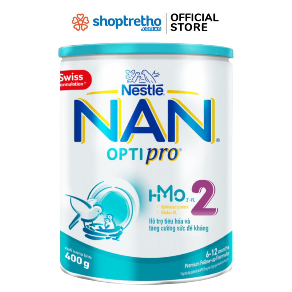 Sữa Nestlé Nan Optipro HMO số 2 400g