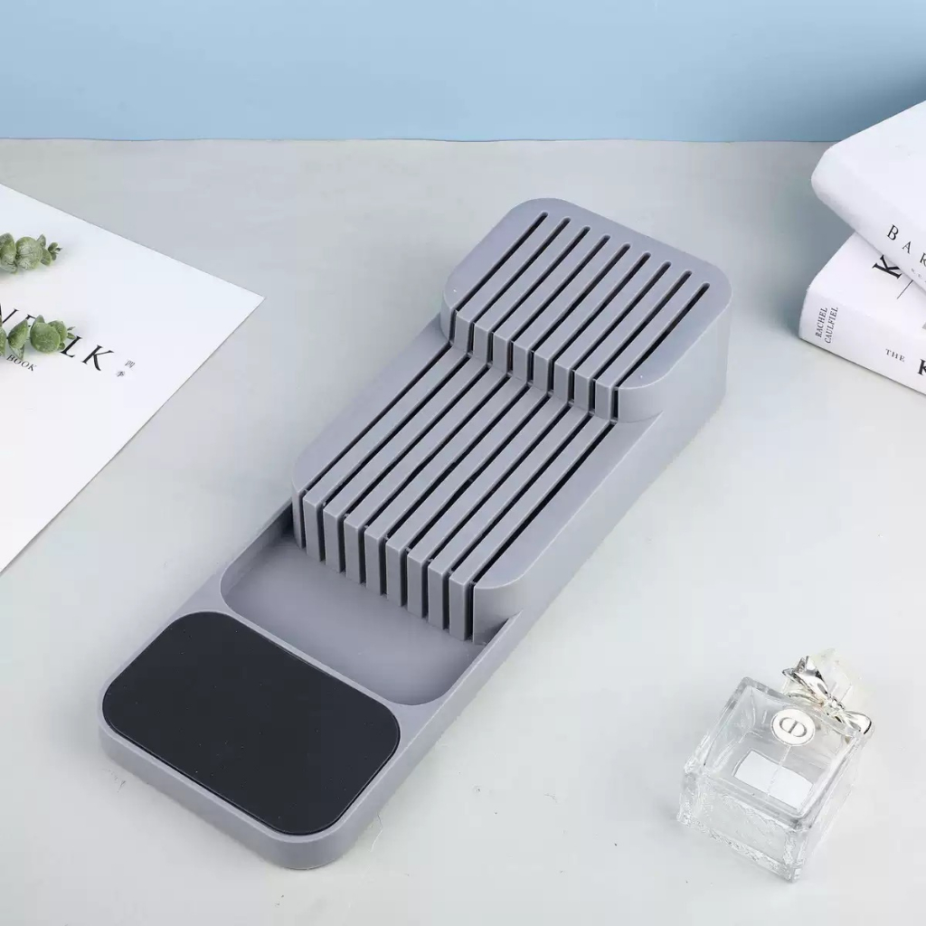 Khay cài dao 2 tầng Khay để dao kéo nhà bếp